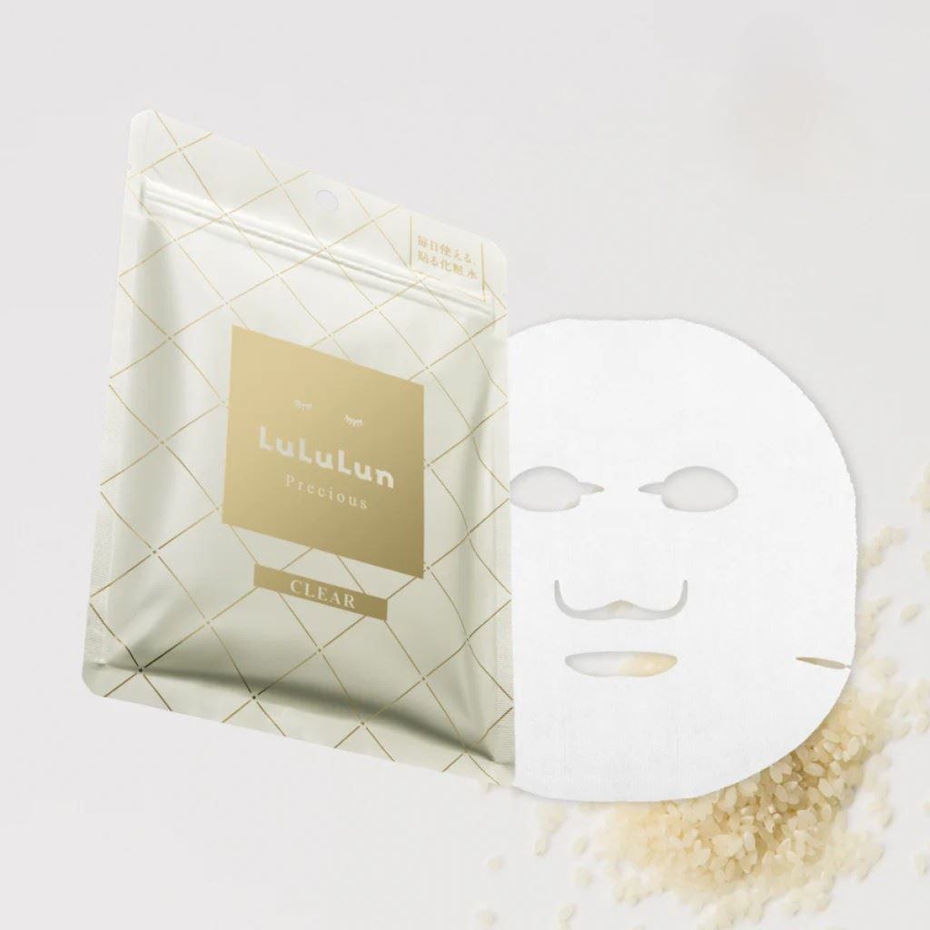Маска для обличчя Lululun Precious Clear White Face Mask Антивікова Освітлююча 7 шт. (4582305068894)