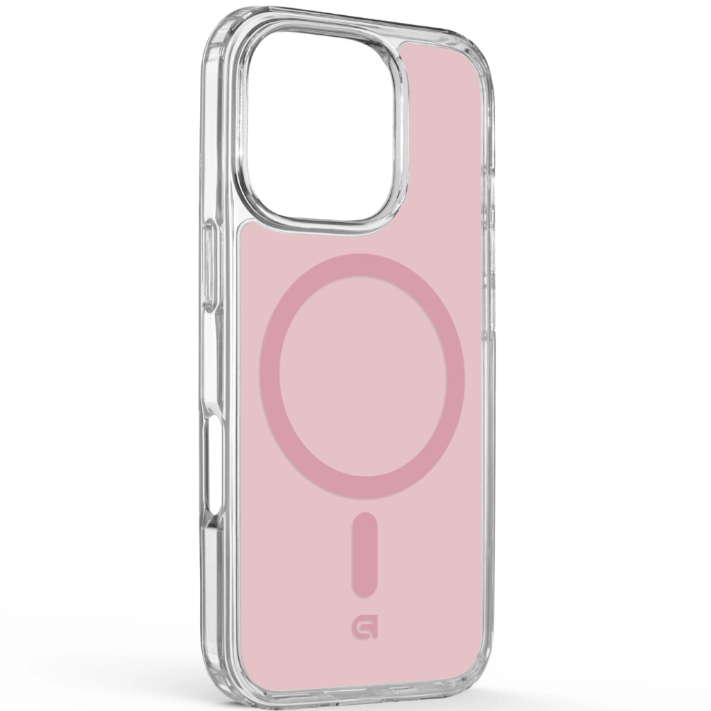Чохол до мобільного телефона Armorstandart Clear Hybrid MagCase Apple iPhone 16 Pro Pink (ARM91732) Чохол до мобільного телефона Armorstandart Clear Hybrid MagCase Apple iPhone 16 Pro Pink (ARM91732)