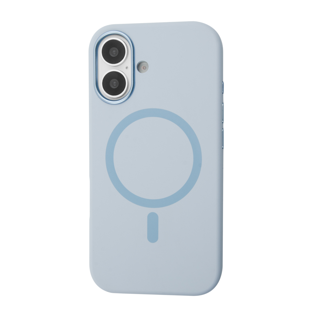 Чохол до мобільного телефона BeCover FIBRA Silicone OmniMag Apple iPhone 16 Light Blue (716228) Чохол до мобільного телефона BeCover FIBRA Silicone OmniMag Apple iPhone 16 Light Blue (716228)