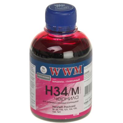 Чорнило WWM HP № 22/134/136 (8766/9361) magenta (H34/M) Чорнило WWM HP № 22/134/136 (8766/9361) magenta (H34/M)