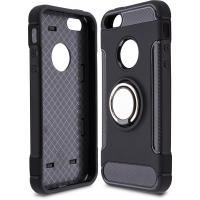 Чохол до мобільного телефона Laudtec для iPhone 5/SE Ring stand (black) (LR-PCI5SE)