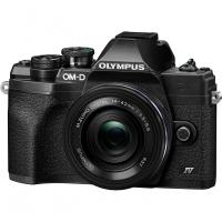 Цифровий фотоапарат Olympus E-M10 mark IV Pancake Zoom 14-42 Kit black/black (V207132BE000)