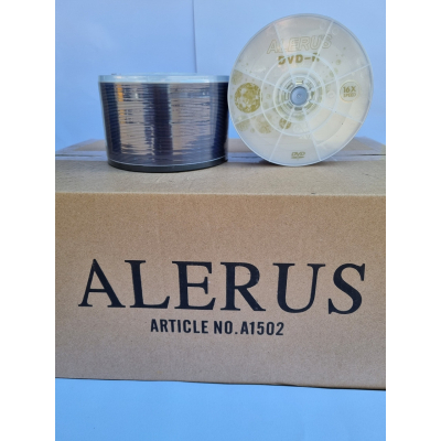 DVD disc ALERUS DVD-R, 4.7Gb, 50pcs Bulk (A1502)