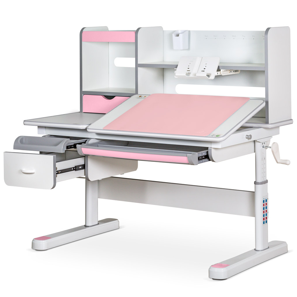 Парта Mealux Florida Multicolor Pink (Evo-52 WG + PN Multicolor)