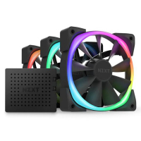 Кулер до корпусу NZXT Aer RGB 2 - Triple Starter Pack - Black (HF-2812C-TB)
