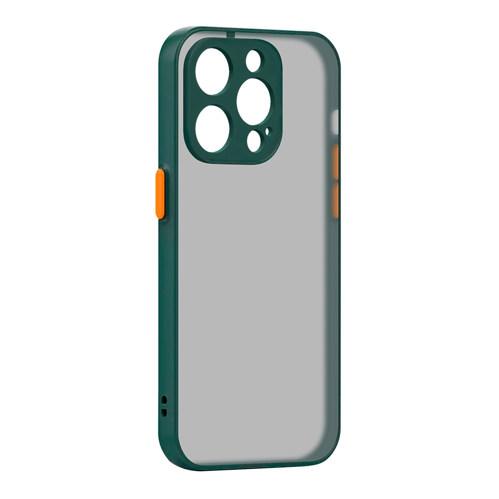 Чохол до мобільного телефона Armorstandart Frosted Matte Apple iPhone 14 Pro Dark Green (ARM64491) Чохол до мобільного телефона Armorstandart Frosted Matte Apple iPhone 14 Pro Dark Green (ARM64491)