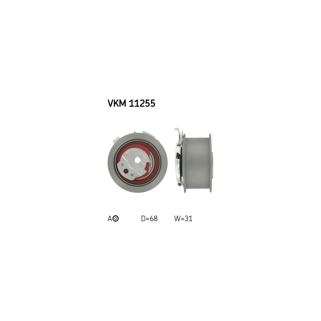 Ролик натягувача ременя SKF VKM 11255 Ролик натягувача ременя SKF VKM 11255