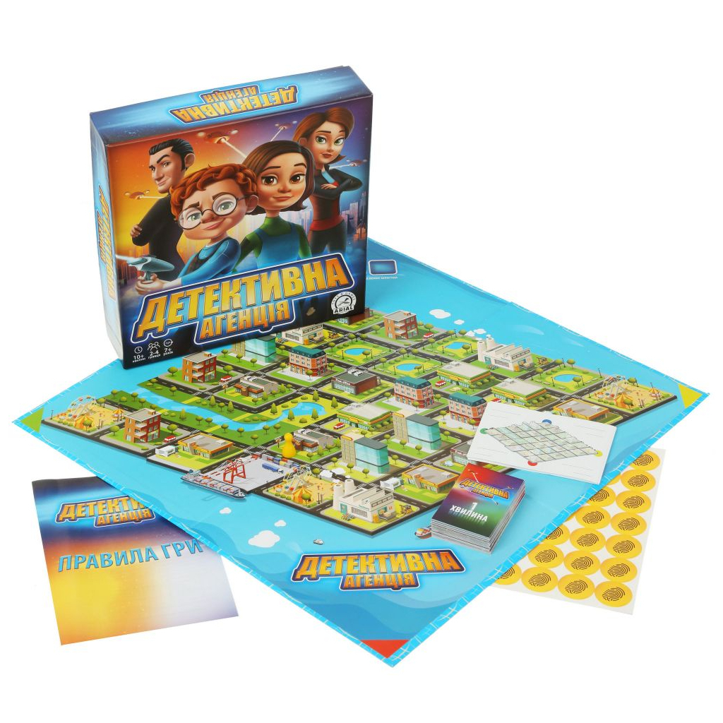 Настільна гра Arial Детективна агенція (91150) Настільна гра Arial Детективна агенція (91150)
