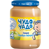 Дитяче пюре Чудо-Чадо Яблуко та Гарбуз 4 місяці 170 г (4820003688267)
