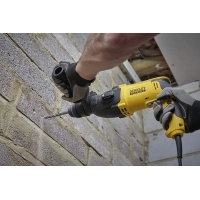Перфоратор Stanley SDS-Plus, 800 Вт, 2.4 Дж, 3 режима, кейс (SFMEH210K)