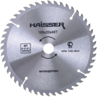 HAISSER saw blade for wood - 185x20 48 teeth. (118492)