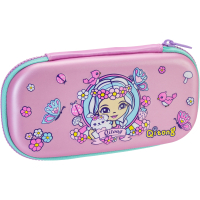 Пенал Cool For School 1 відділення з органайзером рожевий (QT-5634-Pink)