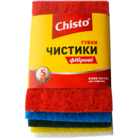 Kitchen sponges Chisto Fibrous cleaners 5 pcs. (4820040270180)