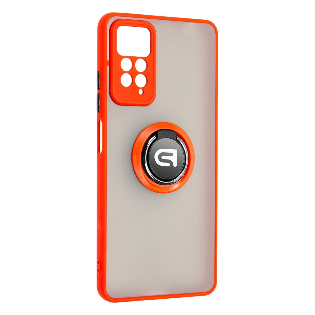 Чохол до мобільного телефона Armorstandart Frosted Matte Ring Xiaomi Redmi Note 12 Pro 4G Red (ARM68385) Чохол до мобільного телефона Armorstandart Frosted Matte Ring Xiaomi Redmi Note 12 Pro 4G Red (ARM68385)