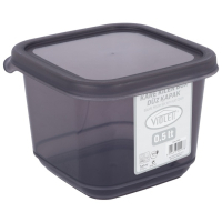 Ємність для сипучих продуктів Violet House Transparent Black 0.5 л (0297 Transparent Black)