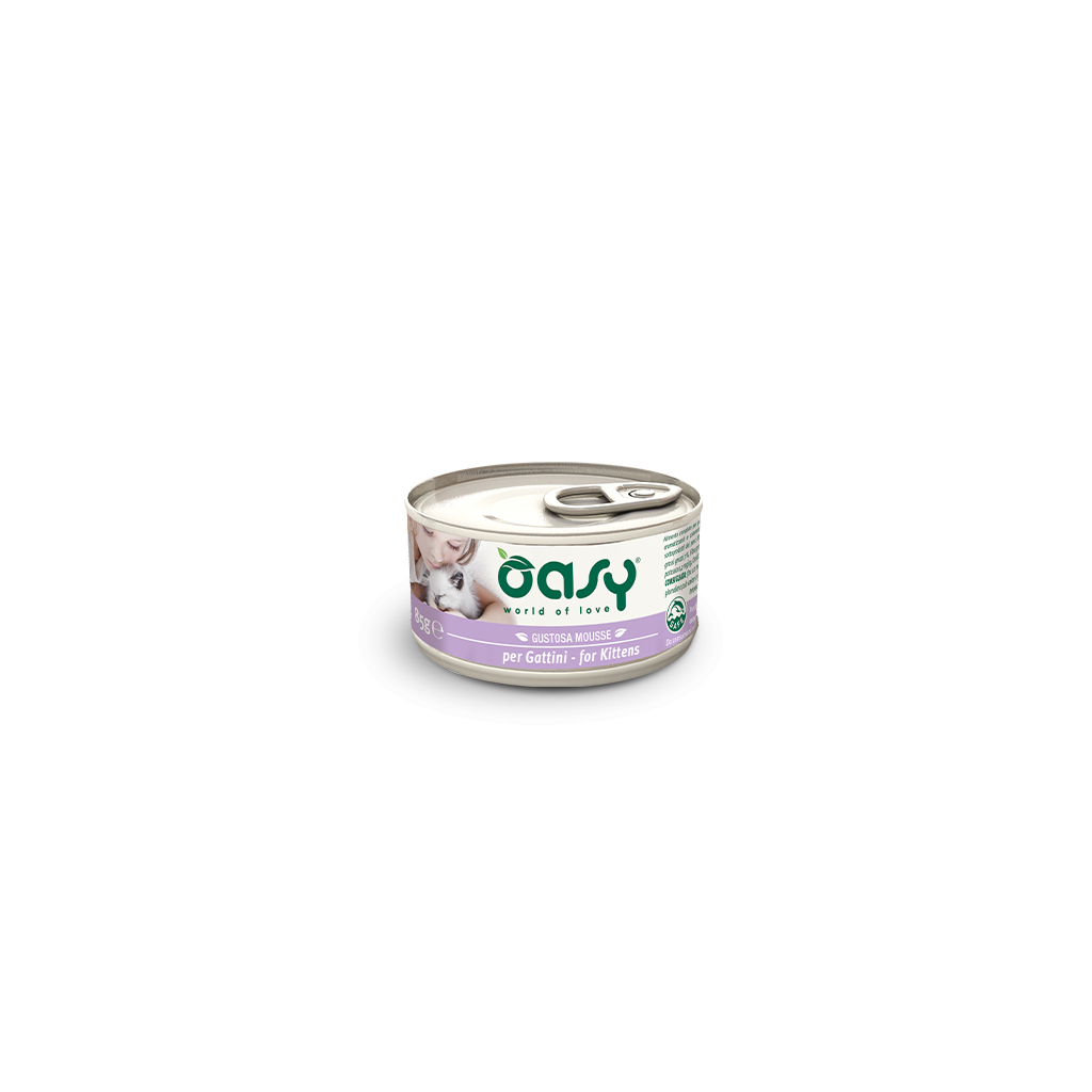 Консерви для котів OASY Kitten Курка 85 г (8053017342771)