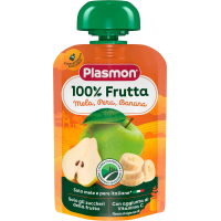 Children's puree Plasmon Apple, pear, banana 100 g (1136124)
