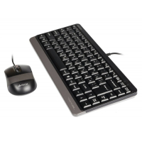 Комплект A4Tech F1110 USB Grey (4711421987547)