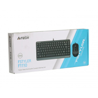 Комплект A4Tech F1110 USB Grey (4711421987547)