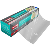 Film for products PRO service PVC 8 μm 30 cm 300 m In a cut-off box (4823071653045)