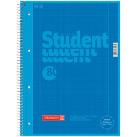 Brunnen notebook College block A4 Premium in a cell 80 sheets blue (10-679 28 133)