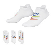 Socks Nike W NK EVERYDAY PLUS LTWT NS 3PR DH5474-902 38-42 3 pairs White (195244784264)