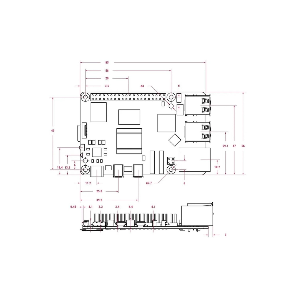 Промисловий ПК Raspberry Pi 5 8GB (RPI5-8GB)