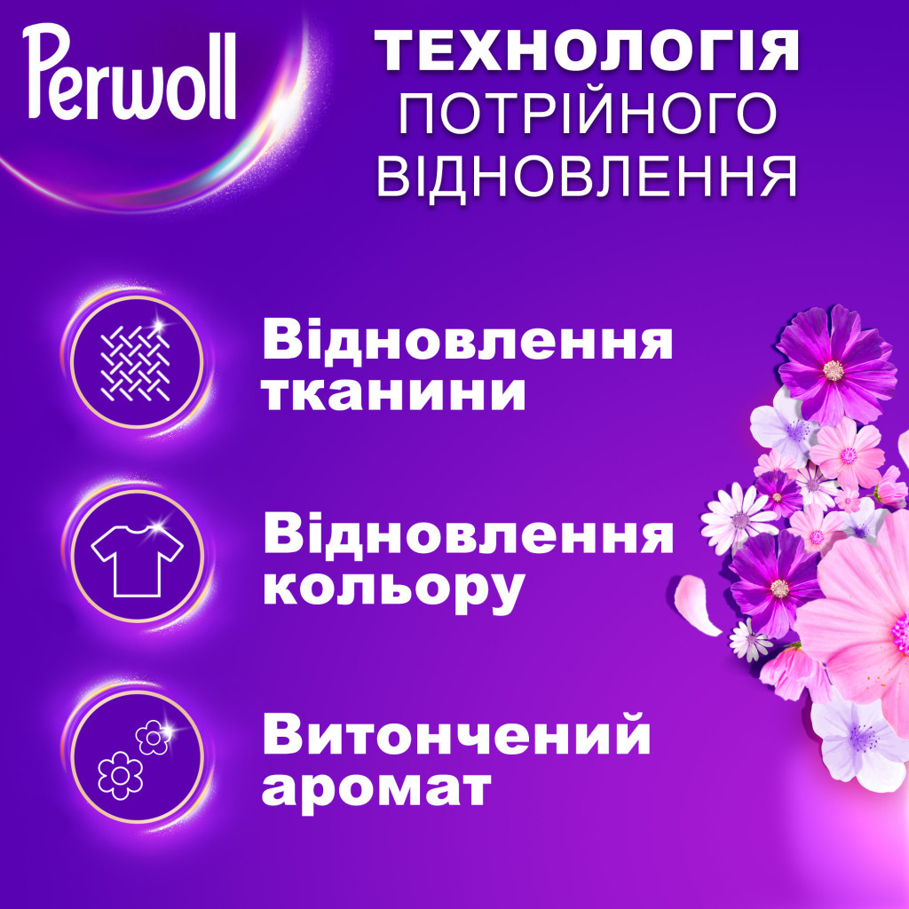 Гель для прання Perwoll Відновлення та аромат 2 л (9000101808476)