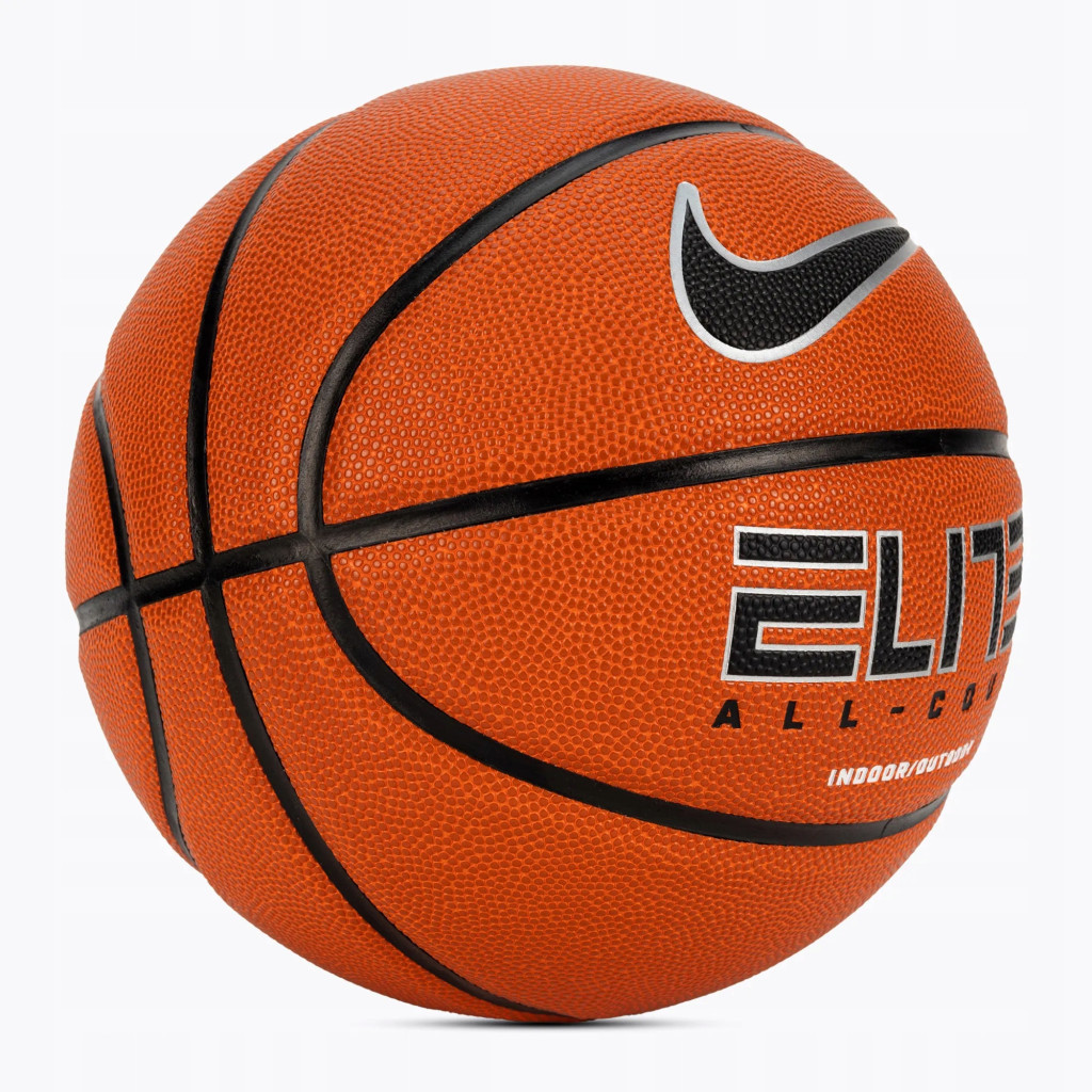 М'яч баскетбольний Nike Elite All Court 8P 2.0 Deflated помаранчевий, чорний, сріблястий Уні 6 N.100.4088.855.06 (887791395702)