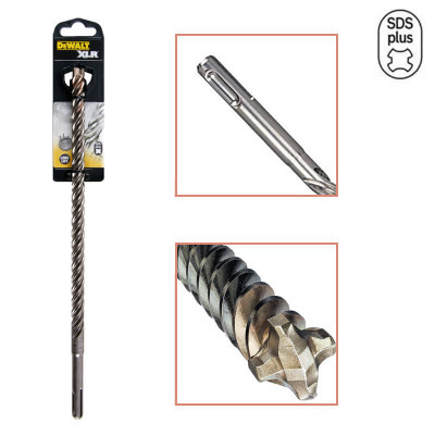 Бур DeWALT SDS-Plus, XLR, 4 кромки, 10x310x250 мм (DT8931)