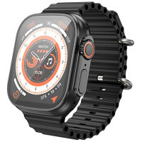 Смарт-годинник HOCO Y12 Ultra smart sports watch(call version) Black (6931474791986)