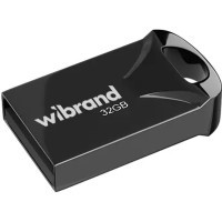 USB флеш накопичувач Wibrand 32GB Hawk Black USB 2.0 (WI2.0/HA32M1B)