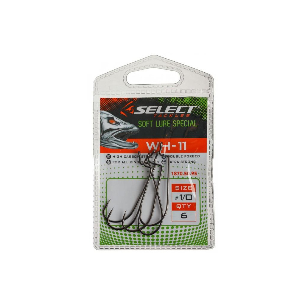 Гачок Select WH-11 1/0 (6 шт/уп) (1870.50.95)