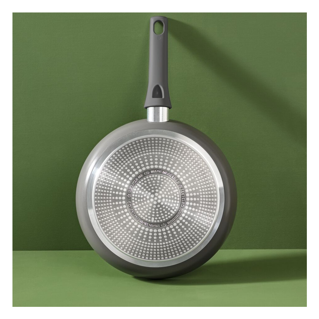Сотейник Tefal Renewal, 24см, алюміній, бакеліт, скло, сірий (C4263243)