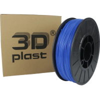 Plastic for 3D-printer 3Dplast PLA 1.75mm, 0.85kg, blue (3DPLA17508BL)