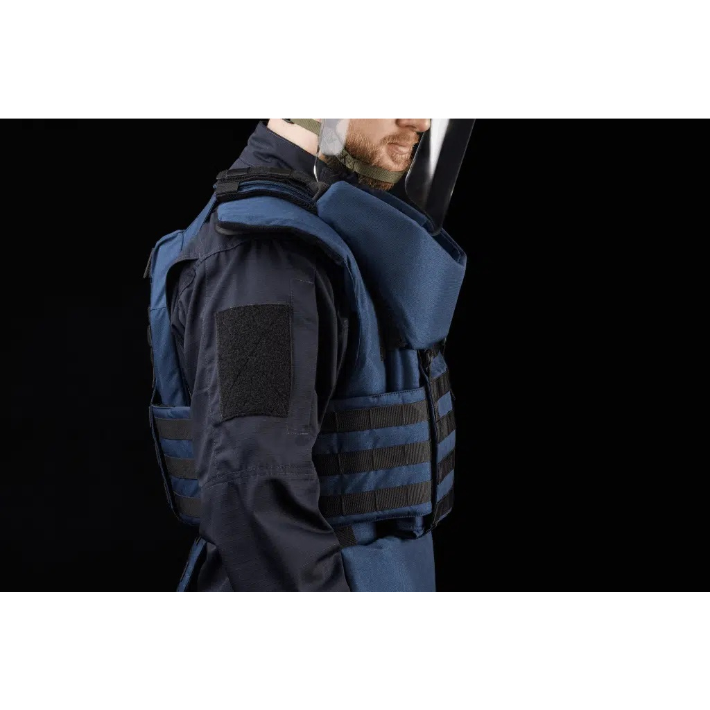 Протиуламковий комплект Ukrainian Armor Humanitarian Demining Apron, клас захисту ДСТУ 2, розмір L-XL, синій (HDALXLBLUE2)
