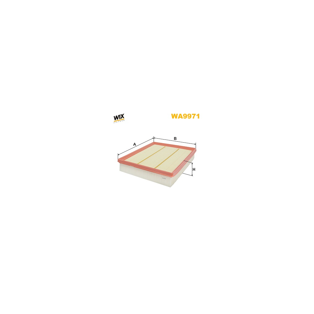 Повітряний фільтр для автомобіля Wixfiltron WA9971