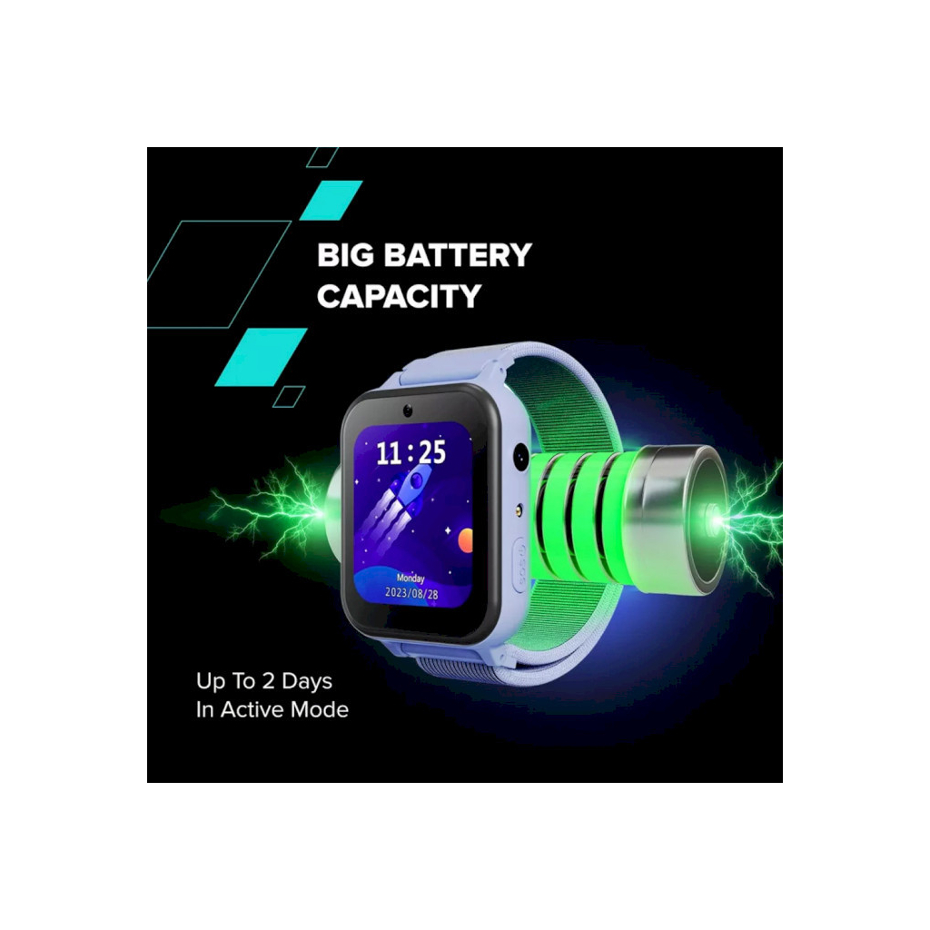 Смарт-годинник Canyon Alfie KW-37 MP3 Study&Game Pink (CNE-KW37PP)