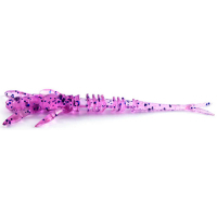 Fishing silicone FishUP Flit 2" 015 - Violet/Blue (9pcs/pack) (1862.00.76)