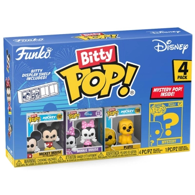 Фігурка Funko Pop набір Bitty Pop! серії Дісней (4 фігурки асортименті) (76340)