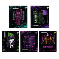 Yes Minecraft notebook. Black 12 sheet cell (767495)