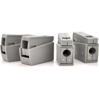З'єднувач кабелю 1-pin аналог WAGO К224-101, 50штпак Voltronic (К224-101/50)