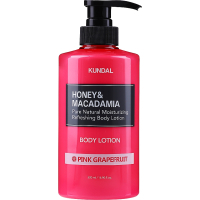 Лосьйон для тіла Kundal Honey & Macadamia Body Lotion Pink Grapefruit 500 мл (8809568740234)