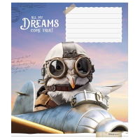 Notebook Schoolboy Best professions 12 sheets cell (012-3424K)