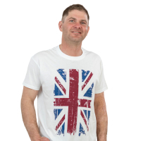 T-shirt Sol's Regent 150 Great Britain Flag white S (11380102/10S)