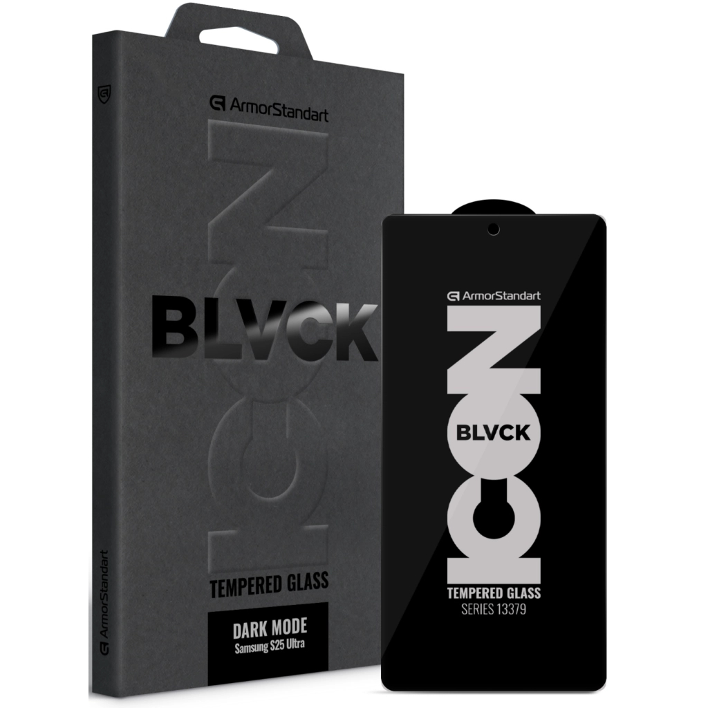 Скло захисне Armorstandart Dark Mode Samsung S25 Ultra (ARM85824) Скло захисне Armorstandart Dark Mode Samsung S25 Ultra (ARM85824)
