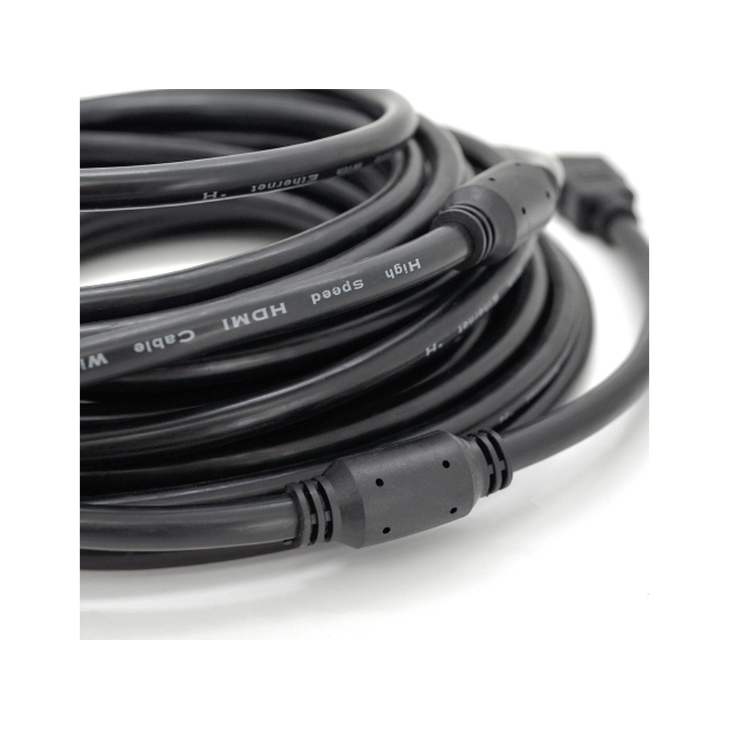 Кабель мультимедійний HDMI M to HDMI M 20.0m V1.4 1080P black Ritar (HDMI(M)/(M)V1.4-20m-94B)