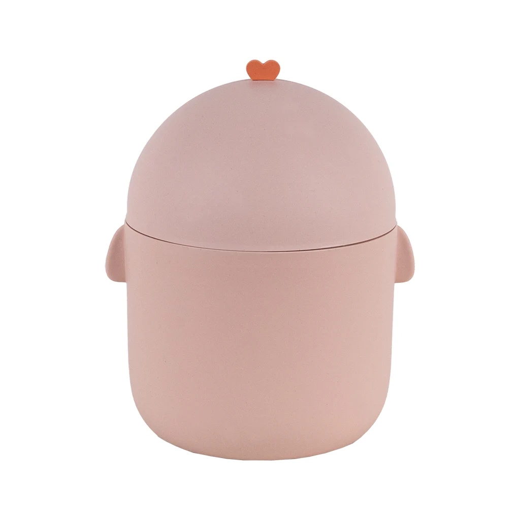 Кошик для паперів Kite Настільний контейнер для сміття, персиковий (K24-010-2)