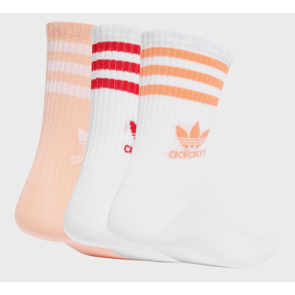 Шкарпетки Adidas Crew Sock 3str JI9472 білий, рожевий, червоний S (37-39) (4067905454723) Шкарпетки Adidas Crew Sock 3str JI9472 білий, рожевий, червоний S (37-39) (4067905454723)