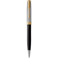 Ballpoint pen Parker SONNET 17 Metal & Black Lacquer GT BP (68 132)